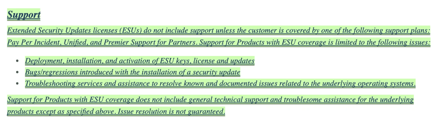 Support Plans